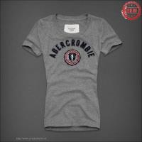 dames abercrombie fitch korte tees grijs Shop Haarlem coa64818